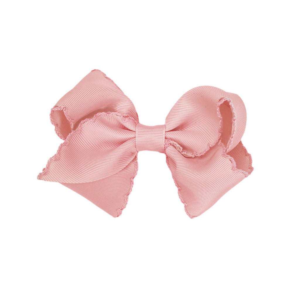 SCALLOP BOW - VINTAGE ROSE