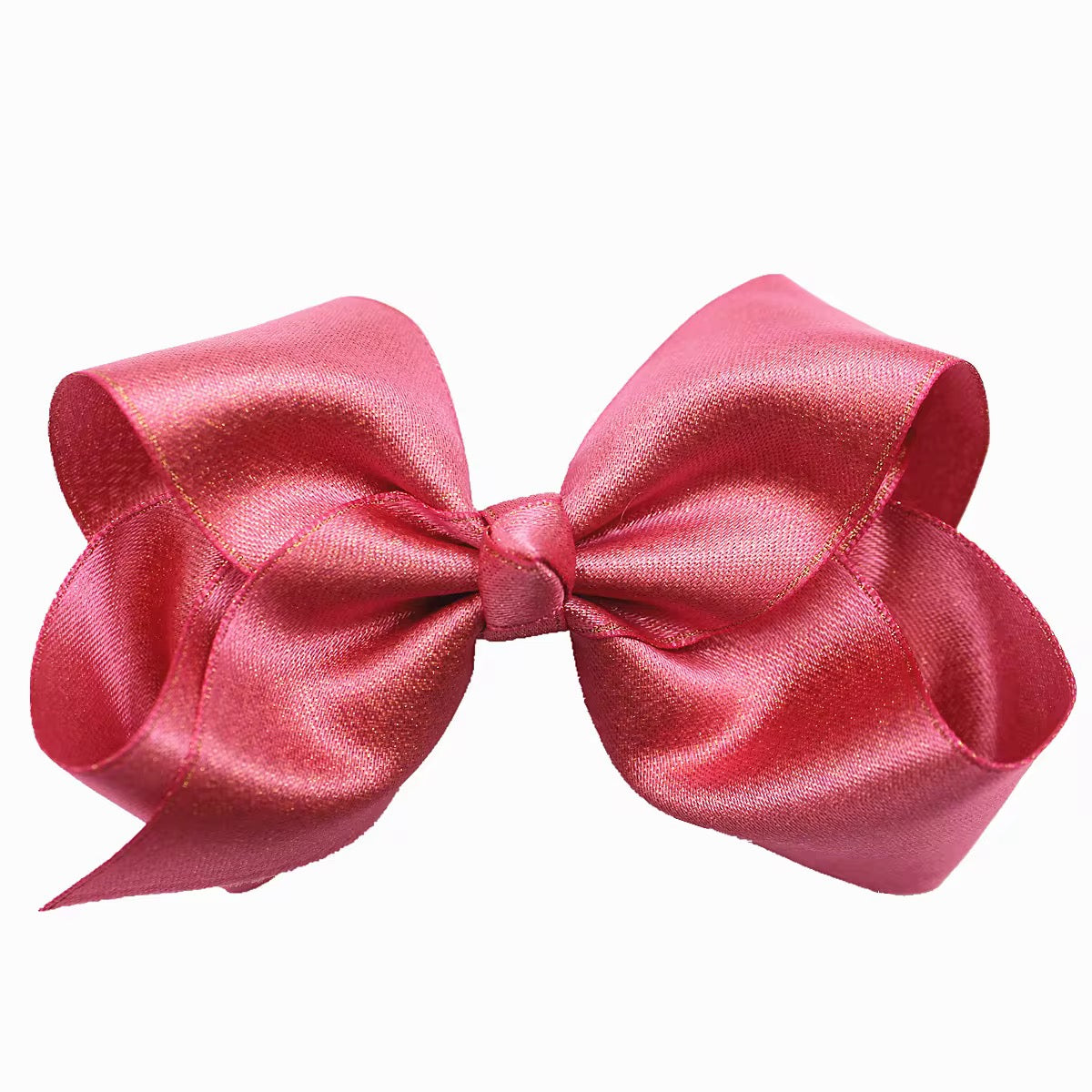 METALLIC BOW - PLUM