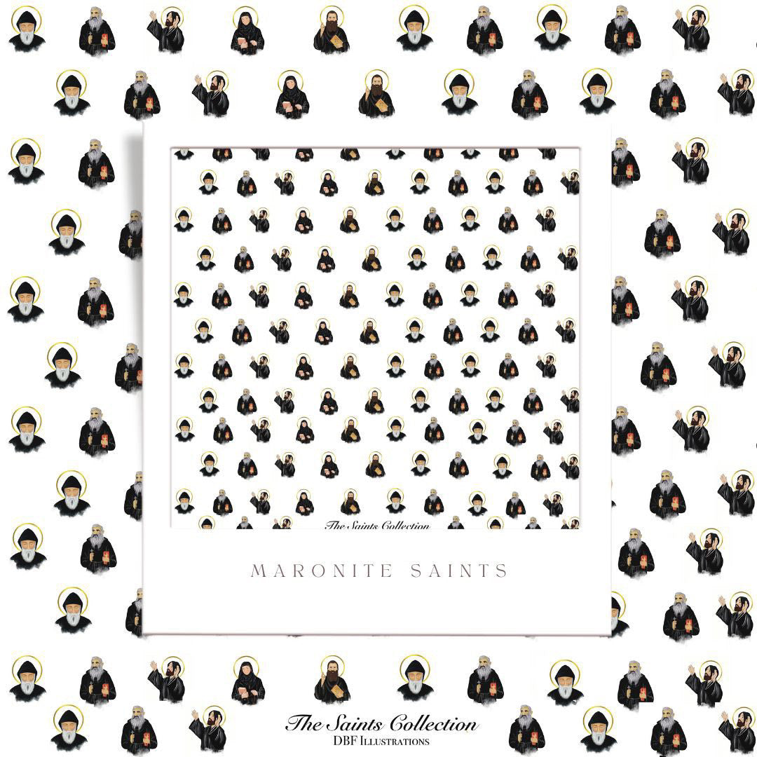 MARONITE SAINTS SWADDLE - PRE ORDER