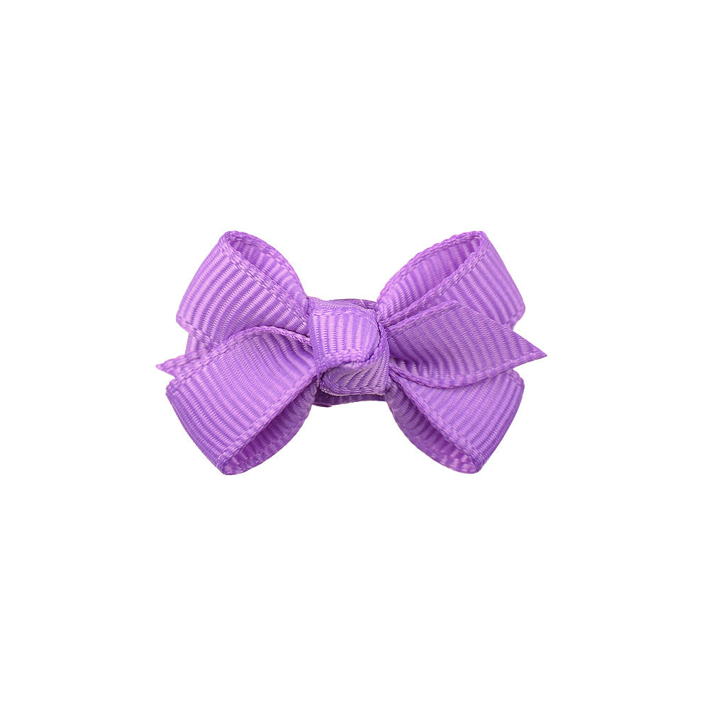ITTY BITTY BOW CLIP SET OF 2 CLIPS - LAVENDER