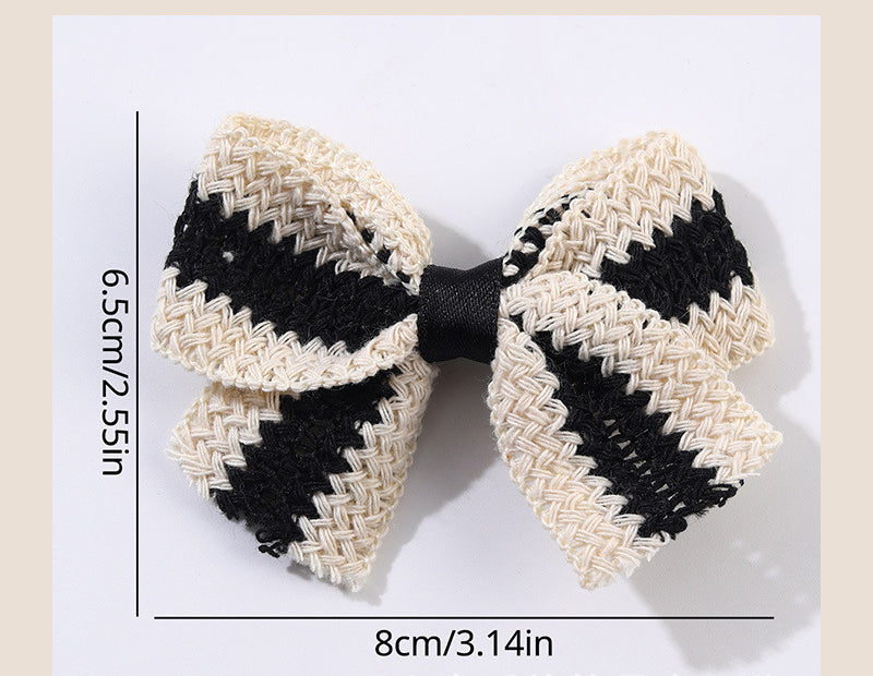 CROCHET BOW SET OF 2