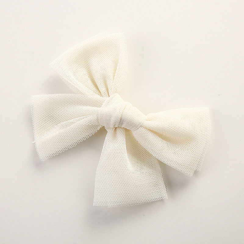 TULLE BOW - COCONUT