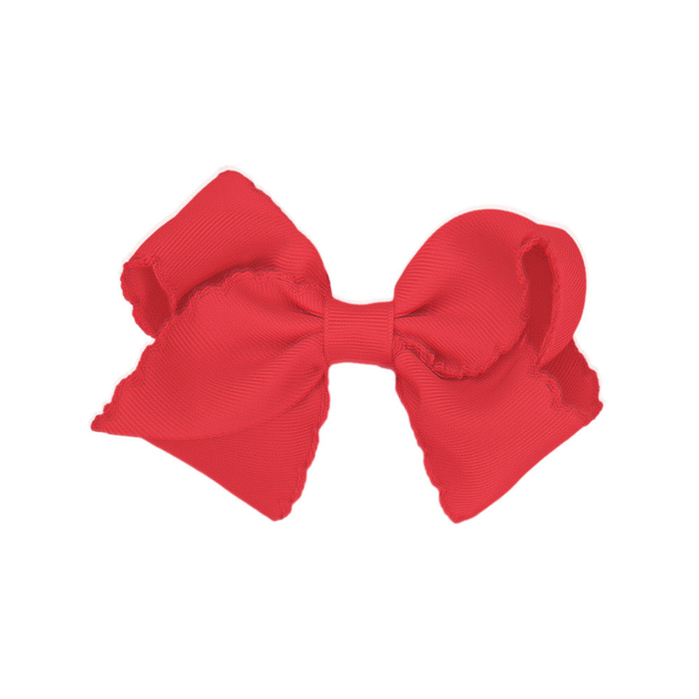 SCALLOP BOW - CANDY CANE