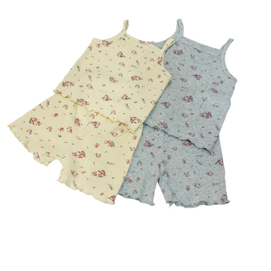 FLORAL SINGLET SET