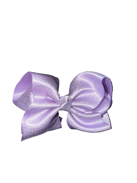 METALLIC BOW - LILAC
