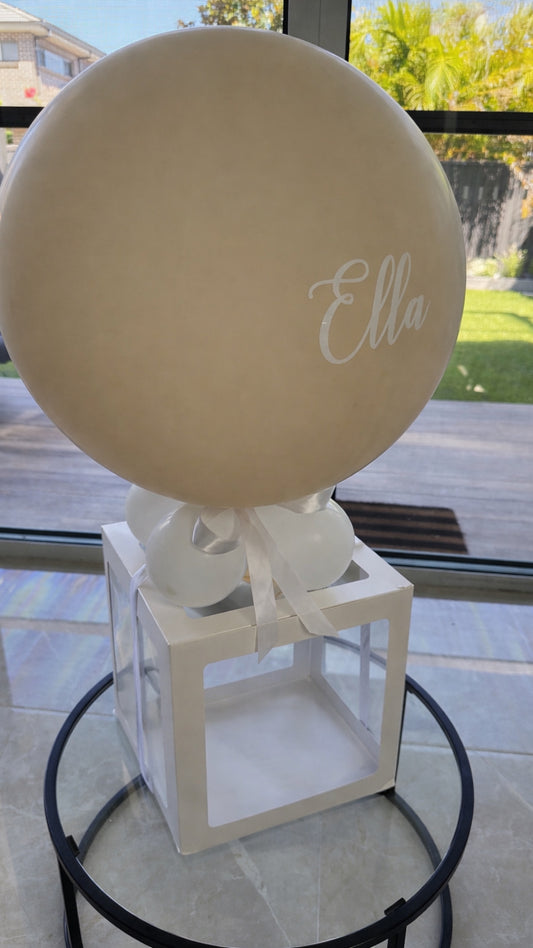 CUSTOM BALLOON - EMPTY BOX