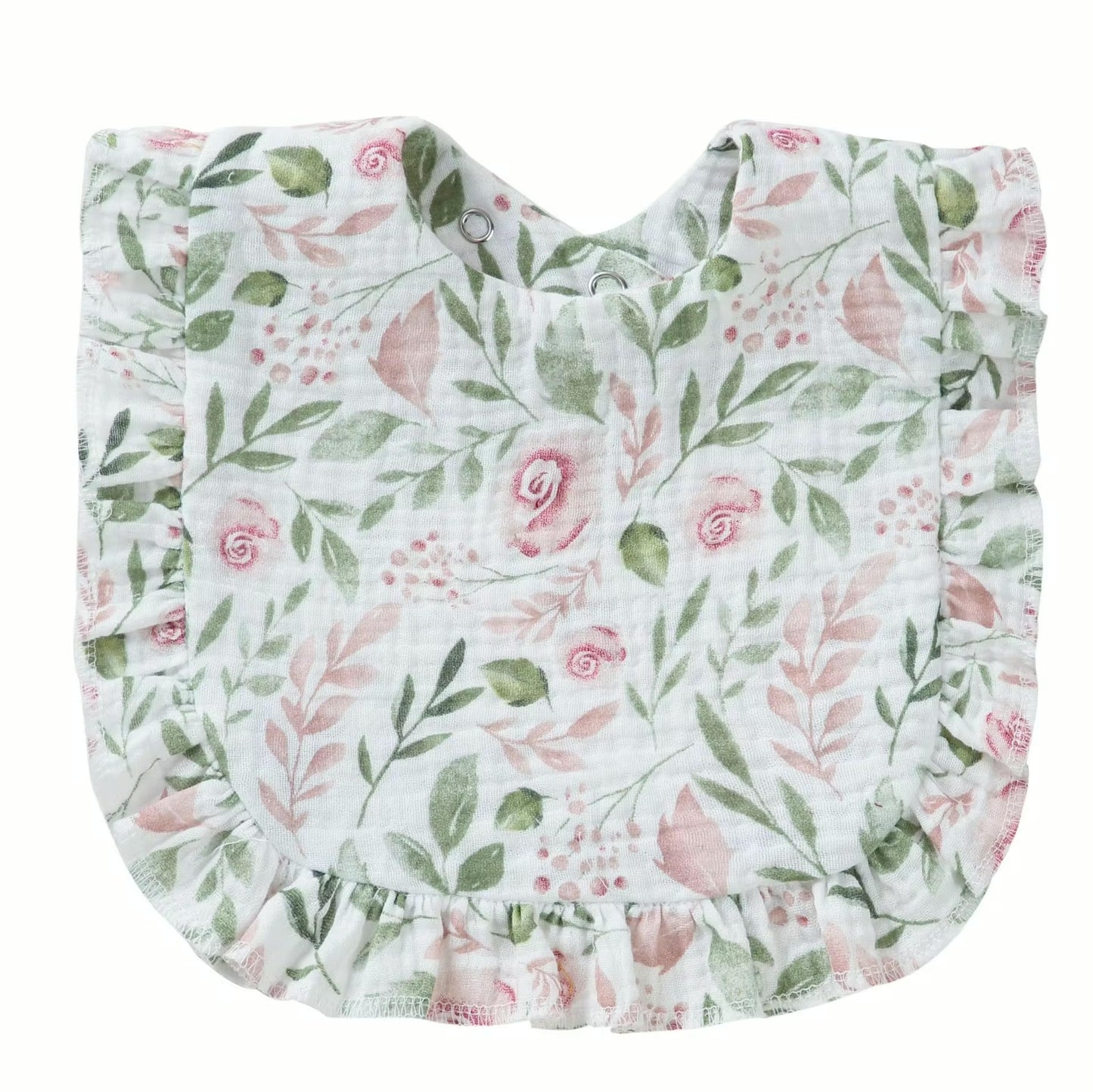 FRILL BIB - FLORAL