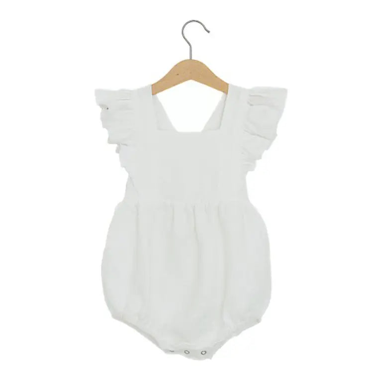 LINEN ROMPER