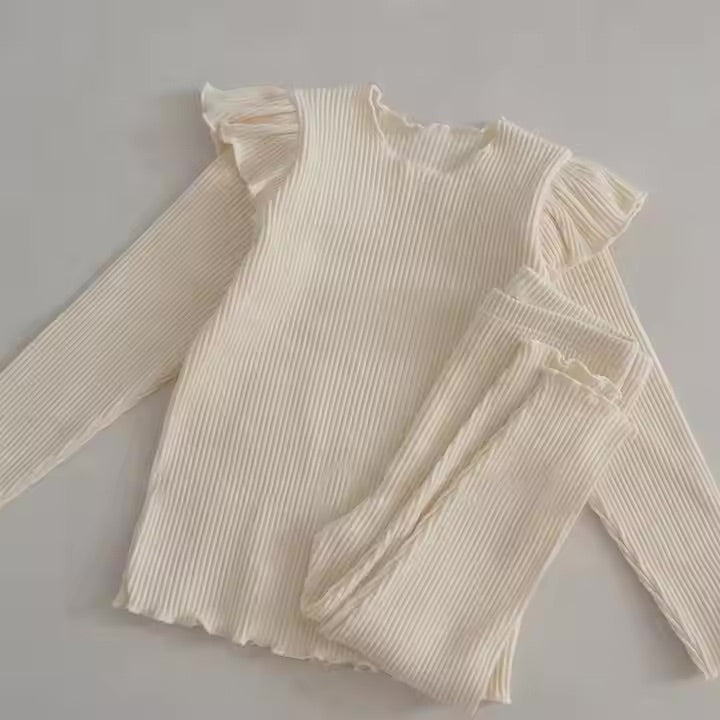 LIGHTWEIGHT RIBBED - LONG SLEEVE SET