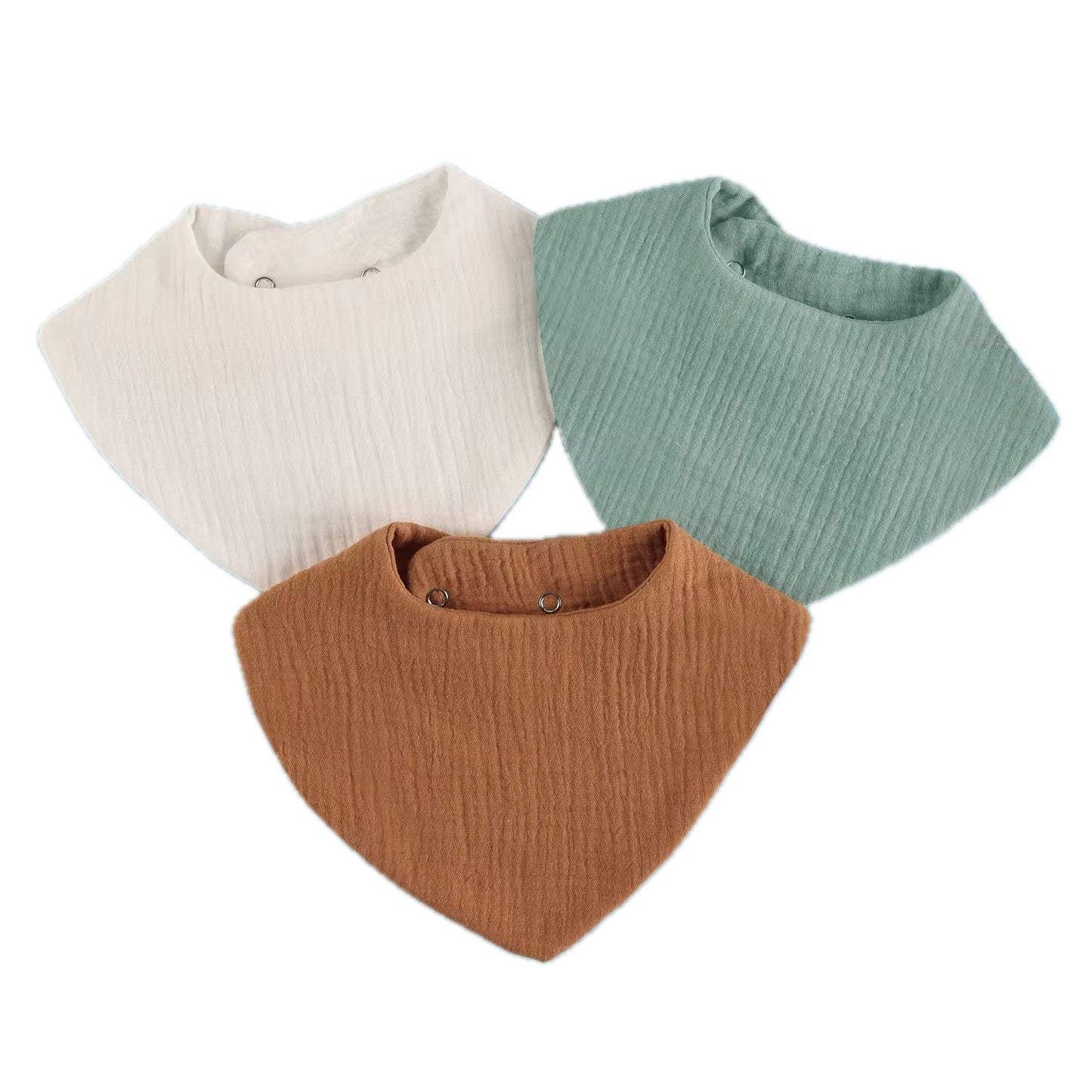 3 PACK BANDANA BIB - FOREST