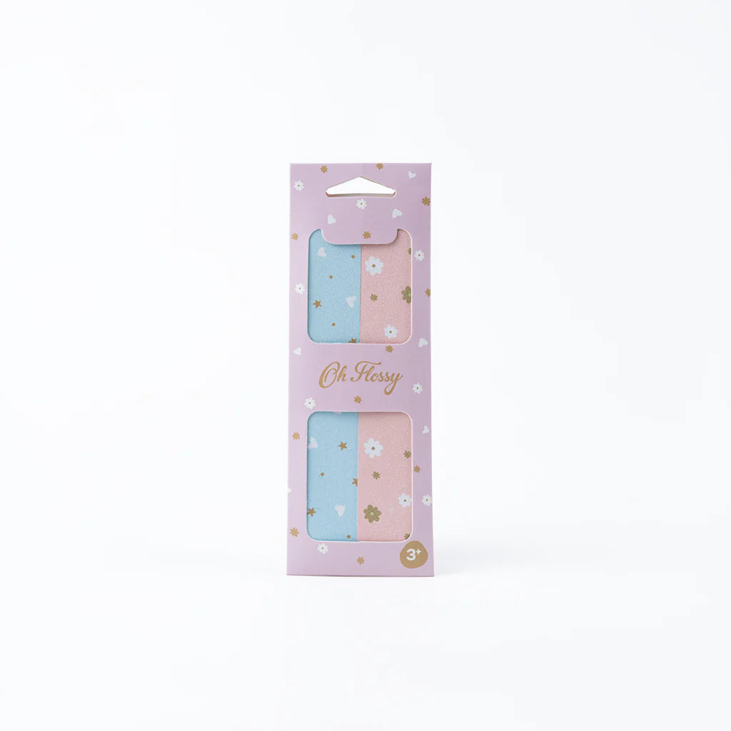 Oh Flossy Kids Nail Files - 2 Pack