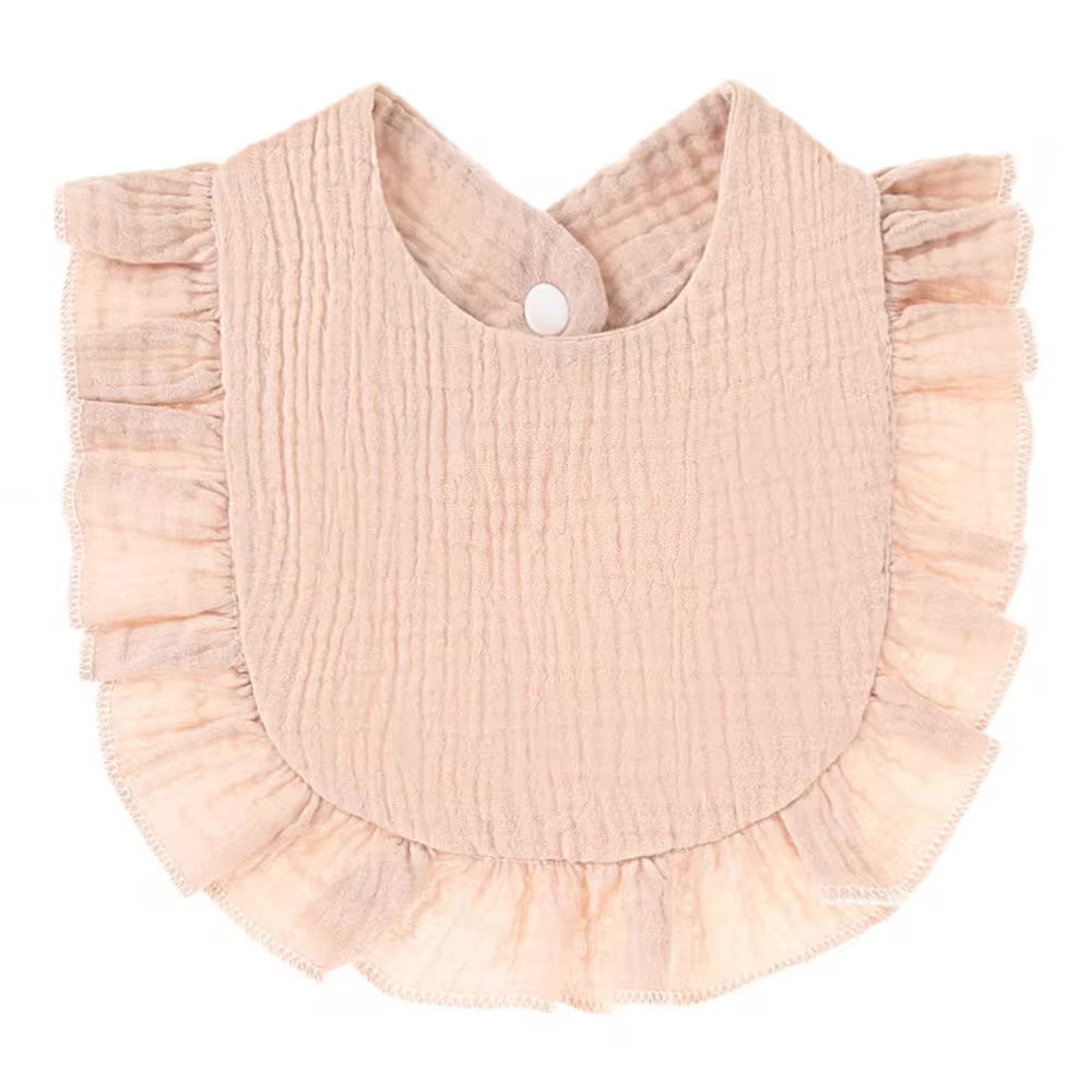 FRILL BIB - PEBBLE