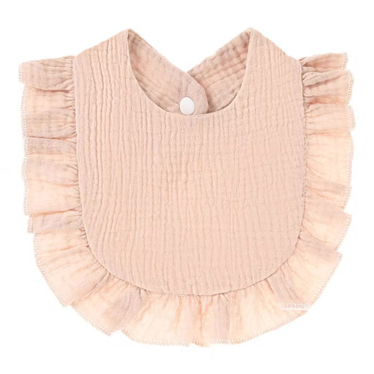 FRILL BIB - PEBBLE