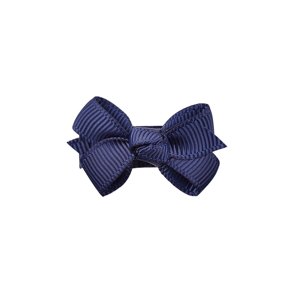 ITTY BITTY BOW CLIP SET OF 2 CLIPS - ROYAL BLUE