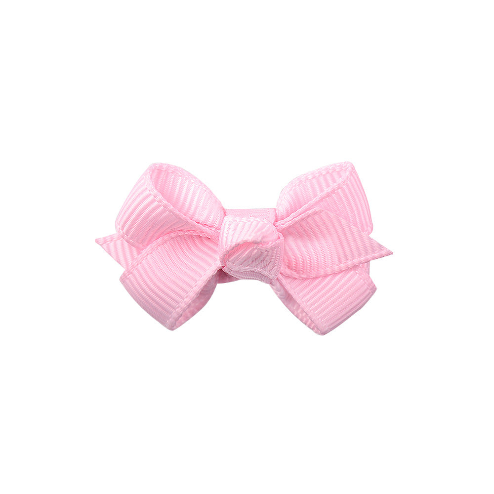 ITTY BITTY BOW CLIP SET OF 2 CLIPS - BUBBLEGUM