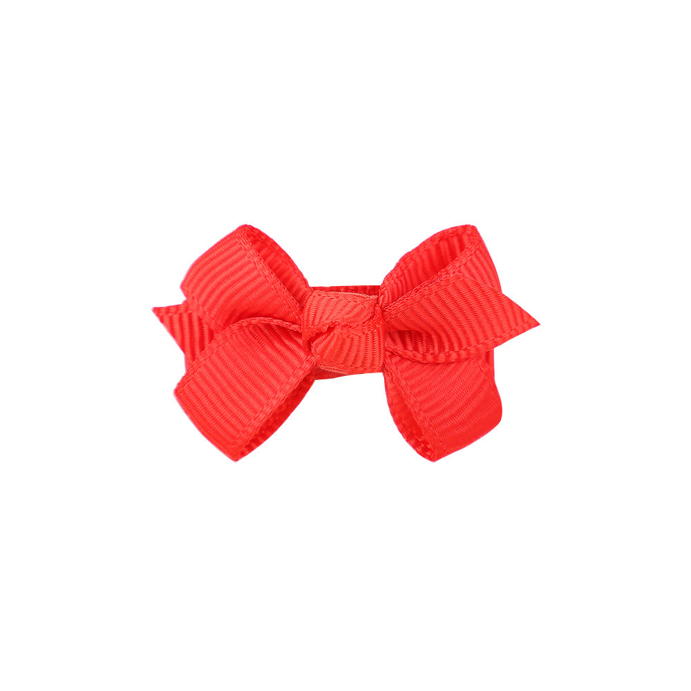 ITTY BITTY BOW CLIP SET OF 2 CLIPS - CANDY CANE