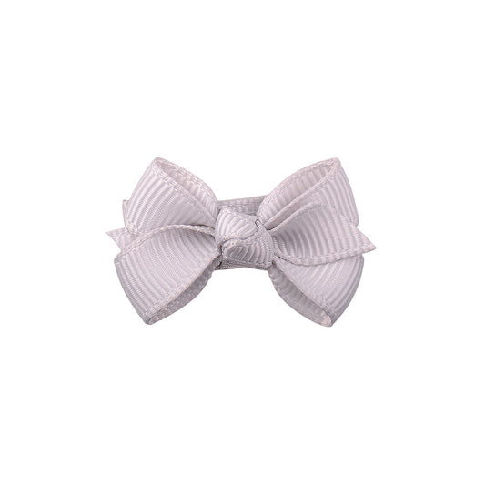 ITTY BITTY BOW CLIP SET OF 2 CLIPS - STORM