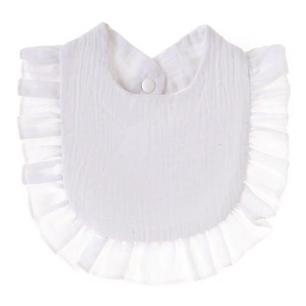 FRILL BIB - SNOW