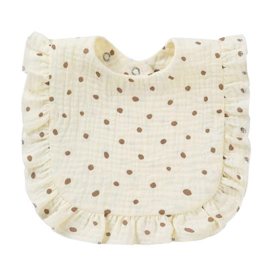 FRILL BIB - SPOTTY