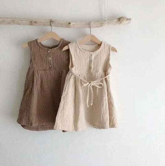 LINEN DRESS