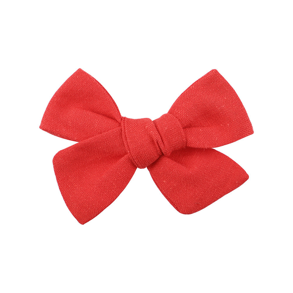 CHERRY - SET OF 2 BOW CLIPS