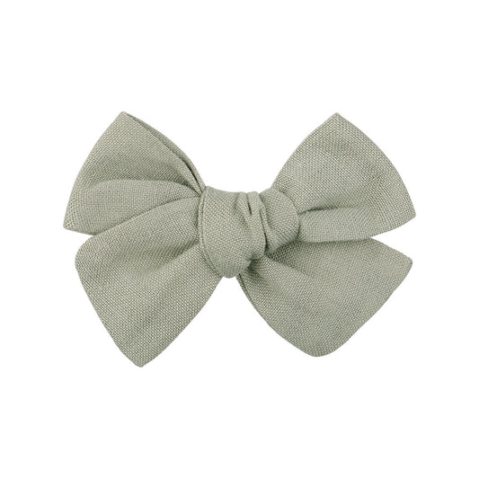 SAGE - SET OF 2 BOW CLIPS