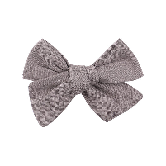 STONE - SET OF 2 BOW CLIPS