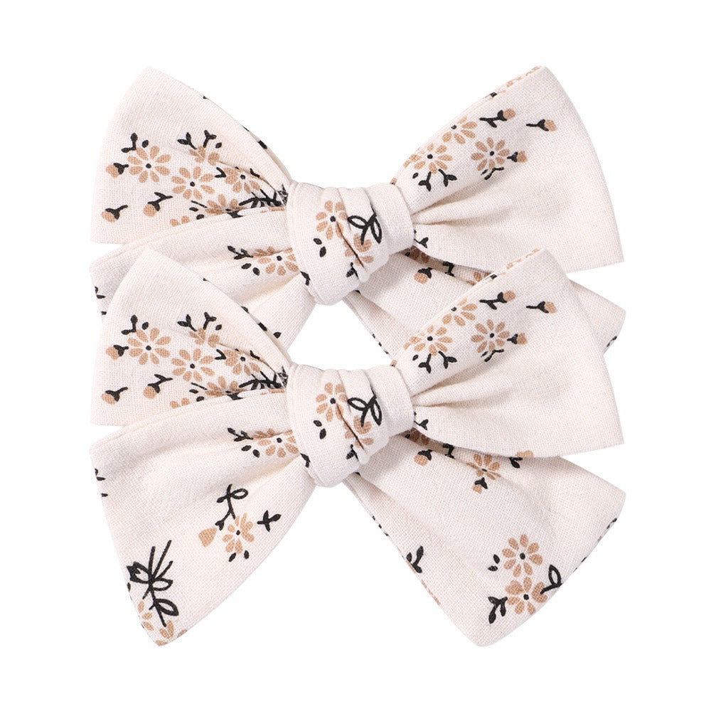 FAUNA - SET OF 2 BOW CLIPS