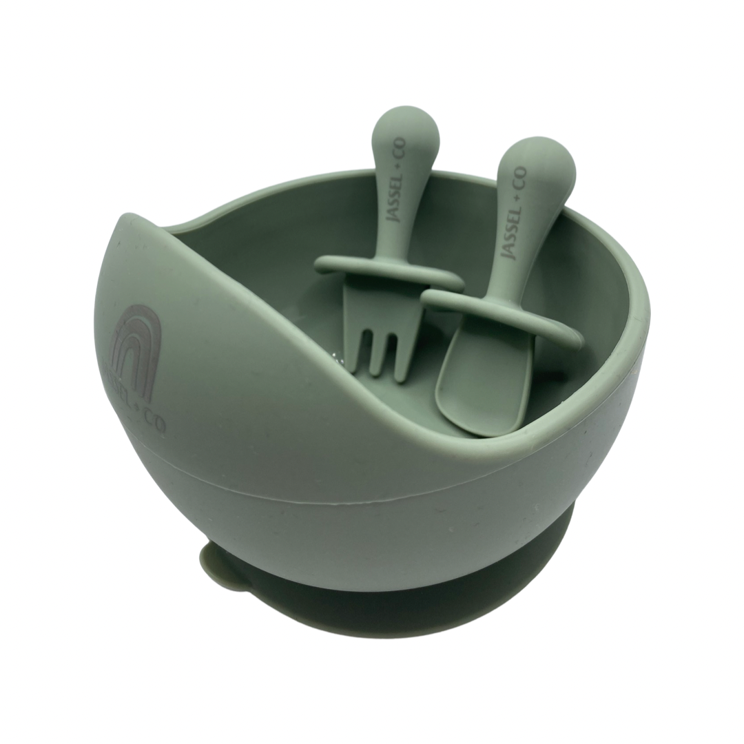 SAGE - SILICONE BOWL SET