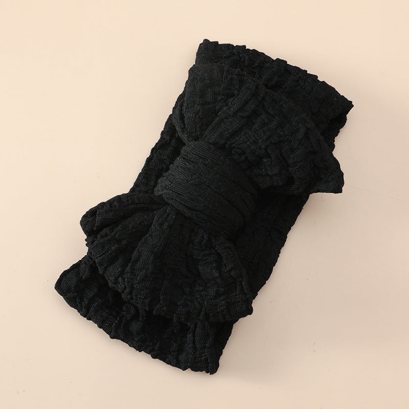 CRINKLE HEADBAND - MIDNIGHT