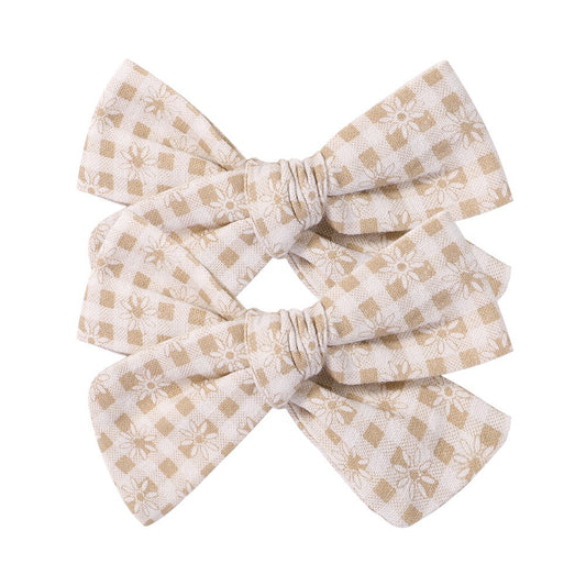 SANDY DAZE - SET OF 2 BOW CLIPS