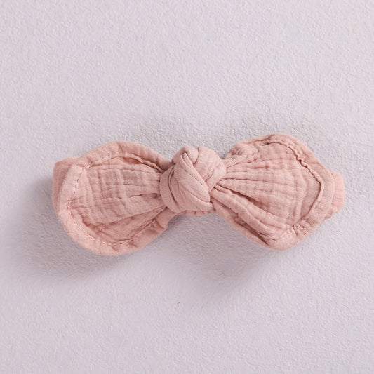 TIE UP HEADBAND - ROSE